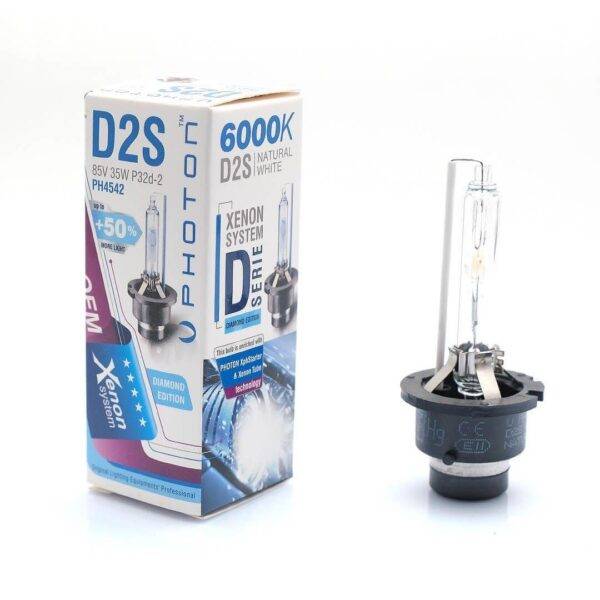 D2S 6000K + %50 FAZLA IŞIK D SERİSİ XENON AMPÜL