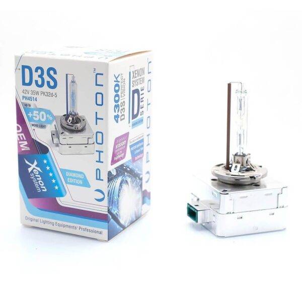 D3S 4300K + %50 FAZLA IŞIK D SERİSİ XENON AMPÜL
