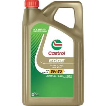 Castrol Edge 5W30 LL Motor Yağı 5 Lt (2025 Üretim)