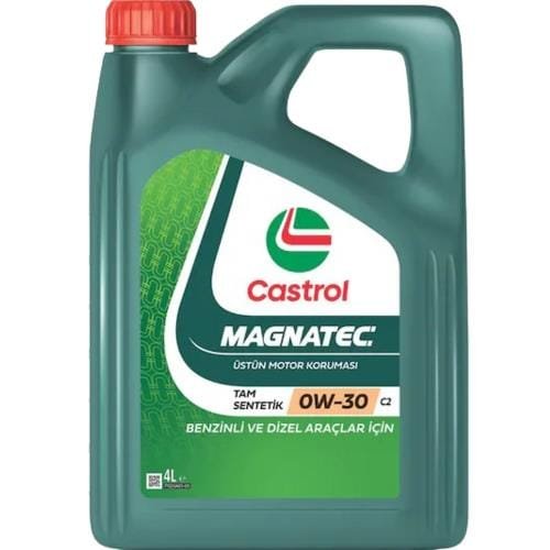Castrol Magnatec 0W30 C2 Motor Yağı 4 Lt (2025 Üretim)