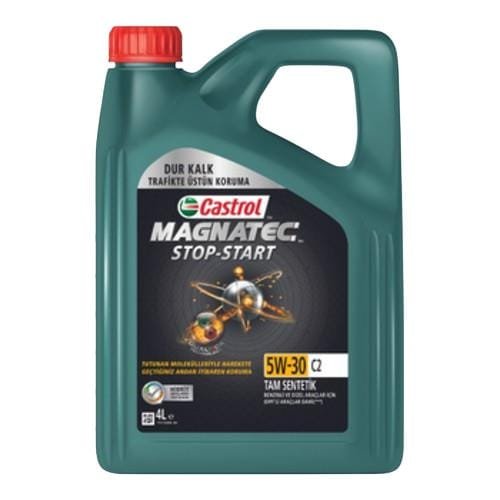 Castrol Magnatec 5W30 C2 Motor Yağı 4 Lt (2025 Üretim)