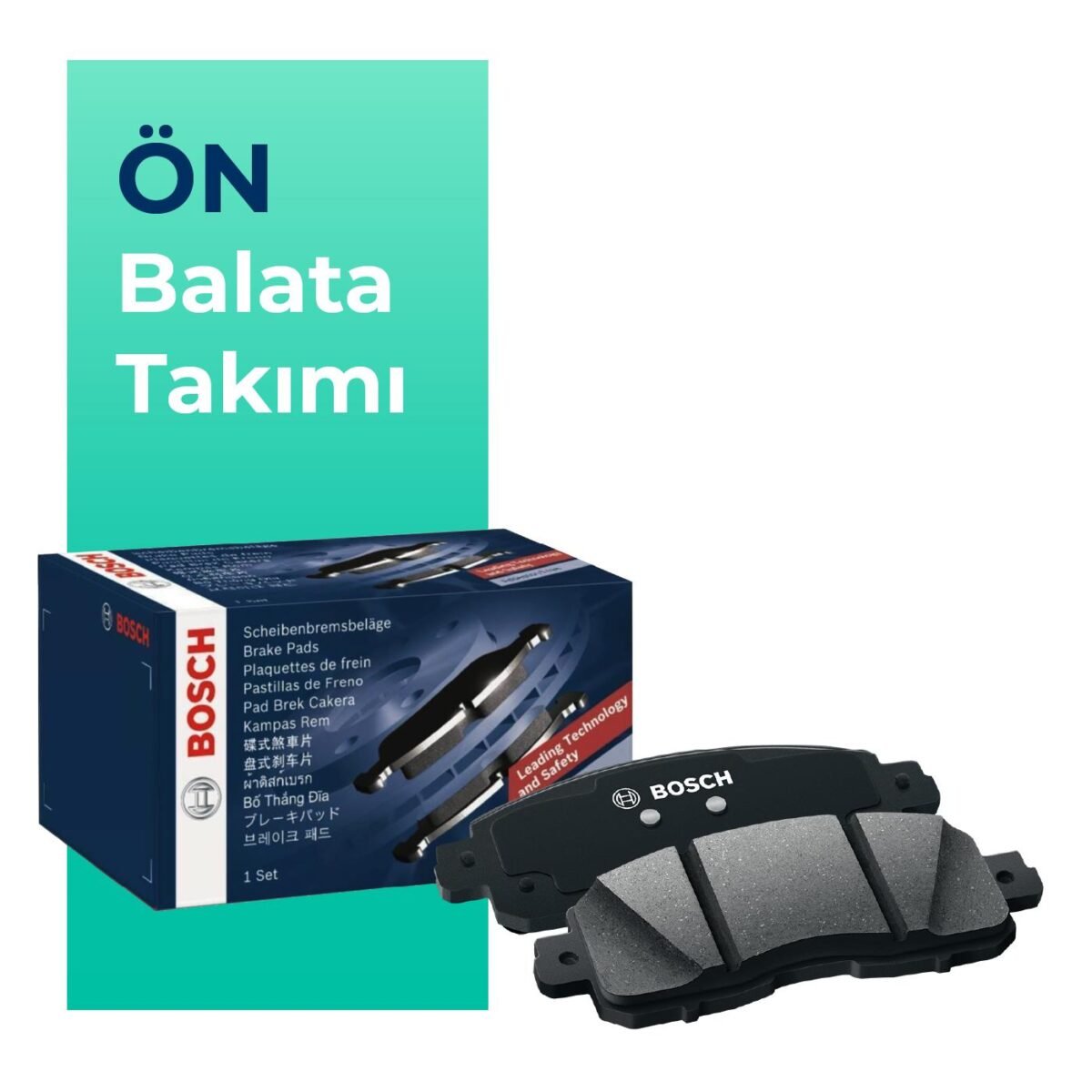 Bosch İnfiniti FX 30 Ön Fren Balata Takımı (2010-2015) - Görsel 1