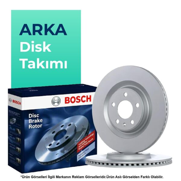 BOSCH Chevrolet Cruze Arka Fren Disk Takımı 16 İnç (2009-2014)