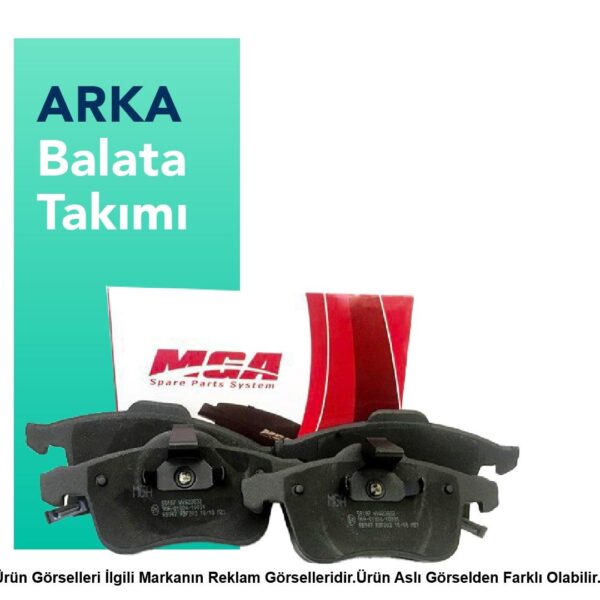 MGA Suzuki Vitara Arka Fren Balata Takımı (2015-2025)