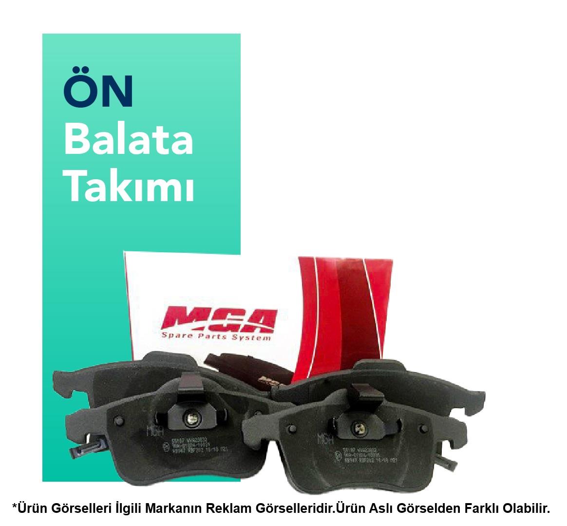 MGA Renault Megane Ön Fren Balata Takımı (2010-2016)