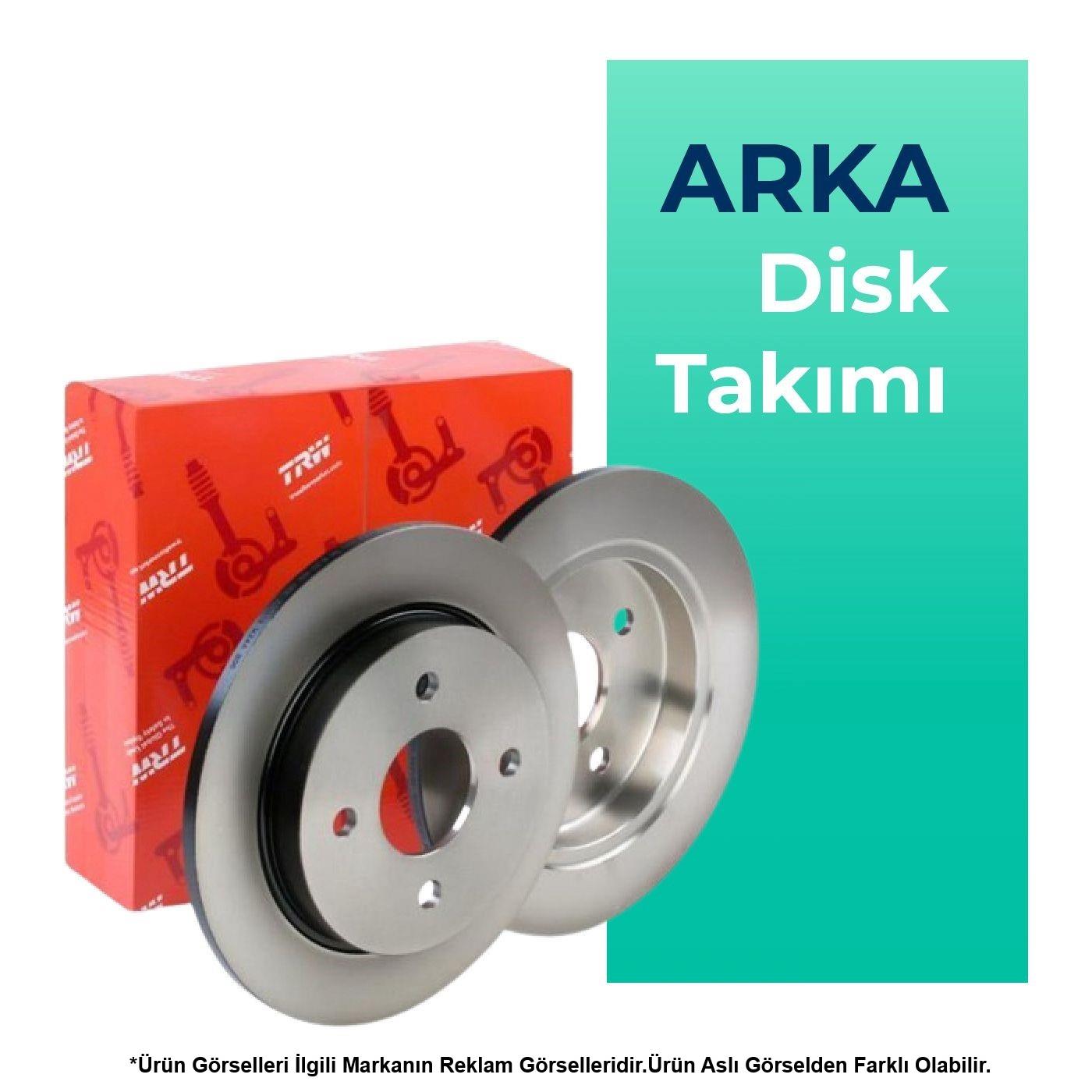 TRW Volvo XC70 Arka Fren Disk Takımı (2007-2016)