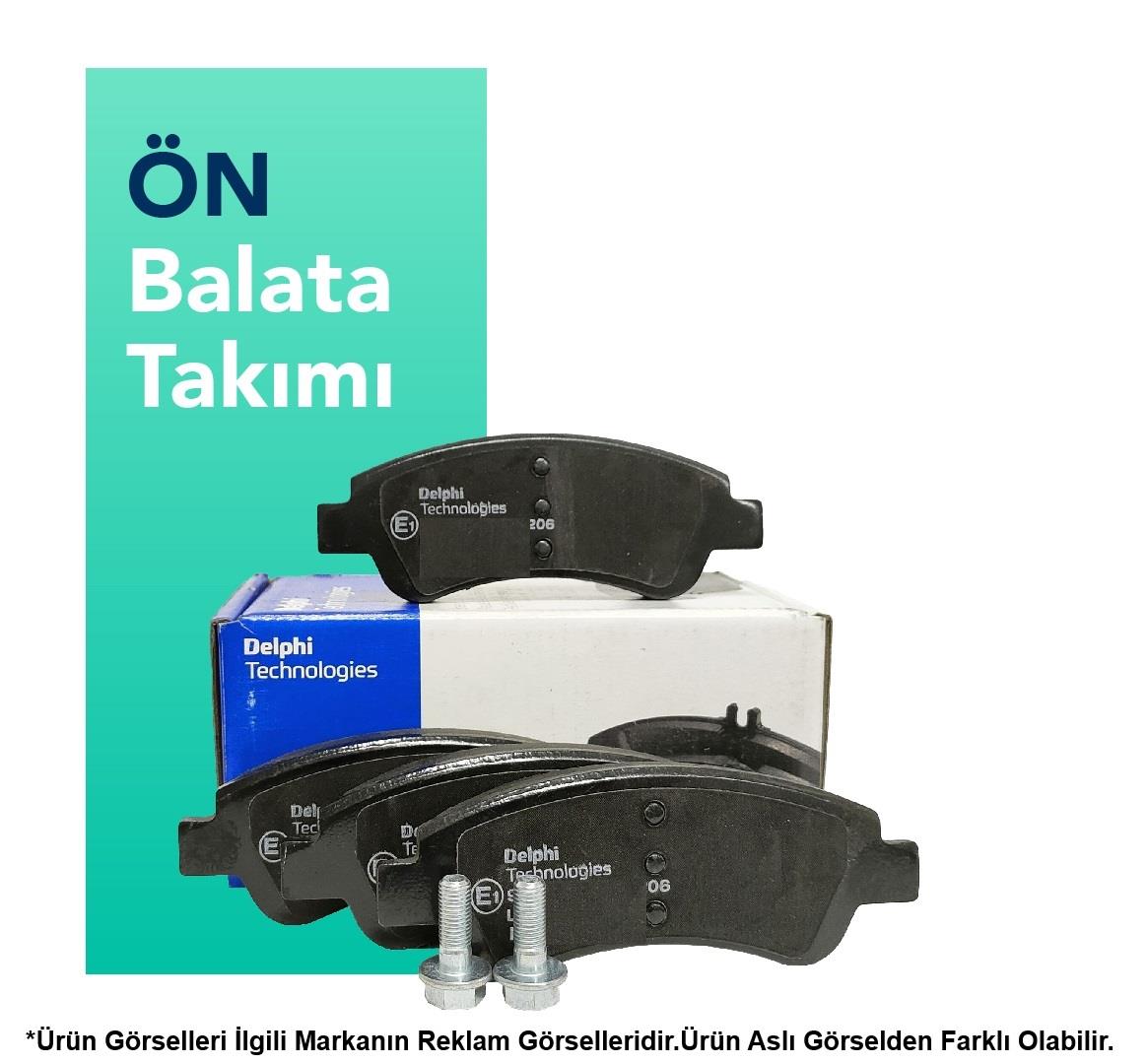 Delphi Jeep Avenger Ön Fren Balata Takımı (2024-2026)