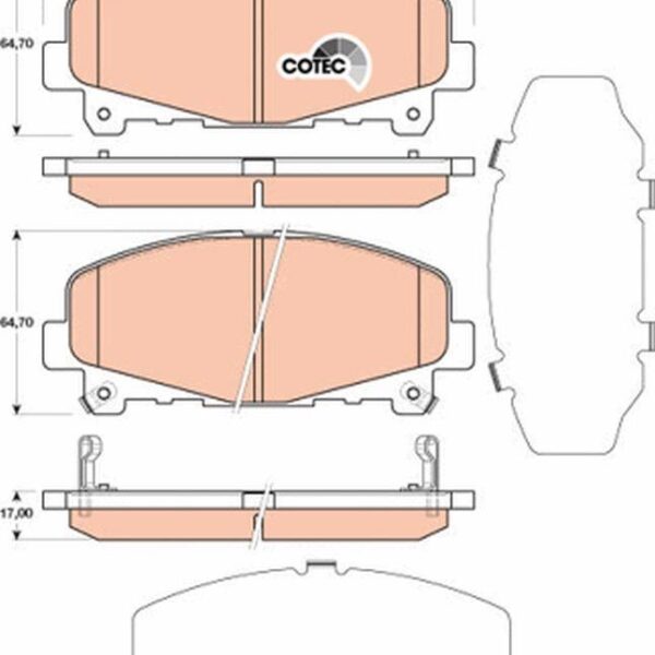 Honda Accord Ön Fren Balatası 2008-2015