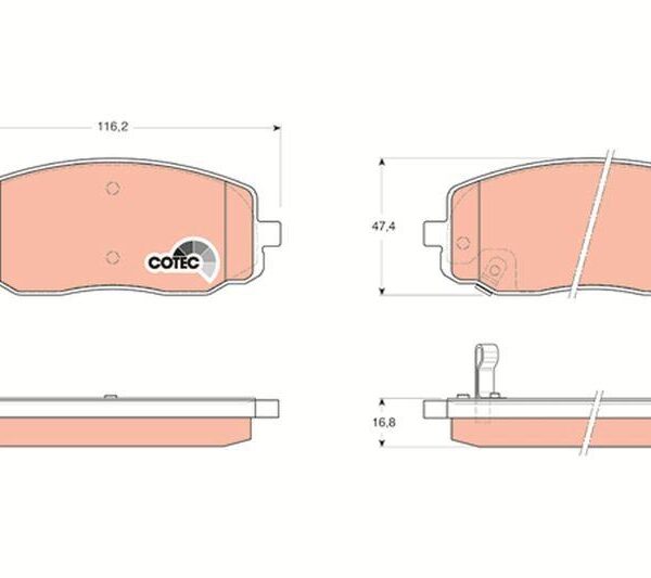 Hyundai İ10 Kia Picanto Ön Fren Balatası 2005-2013