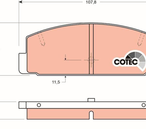 Mazda 323 626 Mazda 6 Arka Fren Balatası 1993-2008