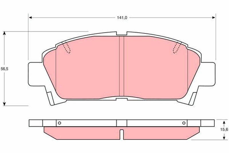 Toyota Avensis Ön Fren Balatası 1999-2002
