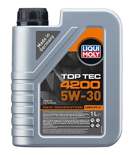 Liqui Moly Top Tec 4200 5W30 Motor Yağı 1 LT