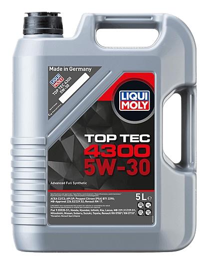 Liqui Moly Top Tec 4300 5W30 Motor Yağı 5 Lt RN17