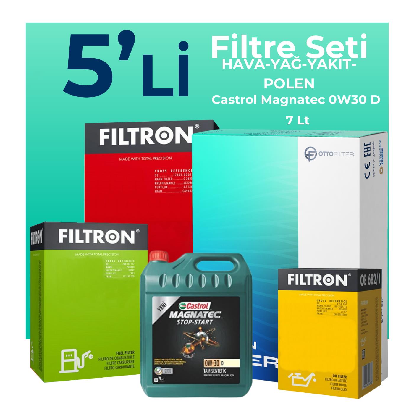 filtron-fiat-ducato-2-3-dizel-filtre-bakim-seti-castrol-motor-yagli-2019-2023-5-li-130675.jpg Filtron Fiat Ducato 2.3 Dizel Filtre Bakım Seti Castrol Motor Yağlı (2019-2023) 5 Li - Görsel 1