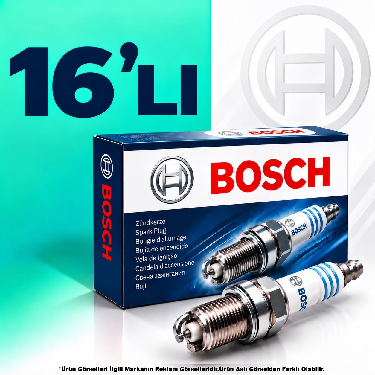 BOSCH Mercedes S500 Buji Takımı (1999-2006) 16 Lı
