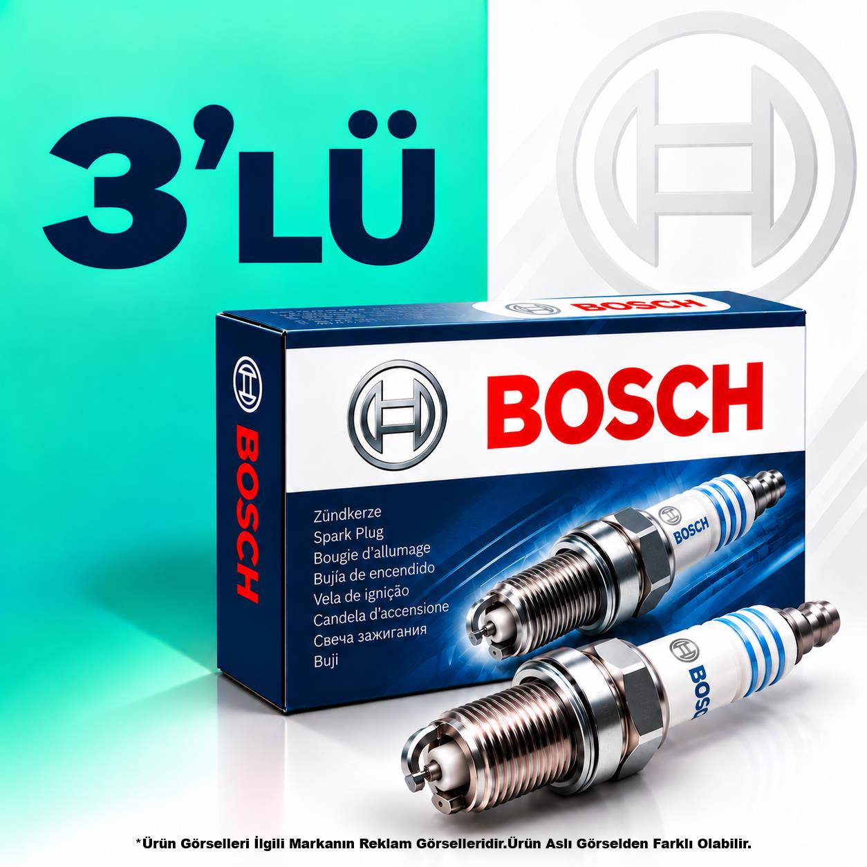 BOSCH Renault Taliant 1.0 Benzin SCe Buji Takımı (2021-2024) 3 Lü