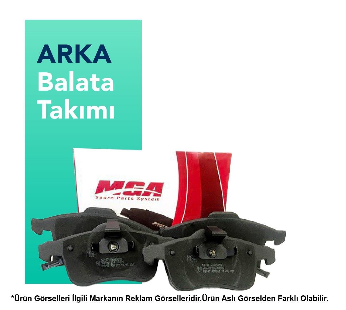 MGA BMW 5 Serisi Arka Fren Balata Takımı (1995-2004)
